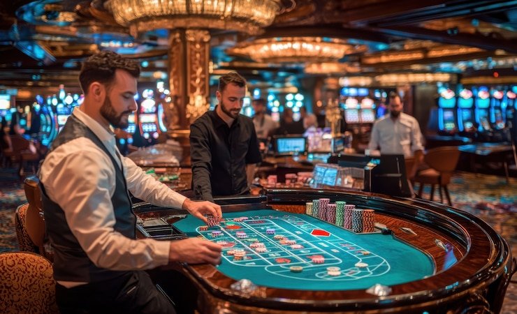 Aplikasi saputoto menampilkan permainan slot dan live dealer